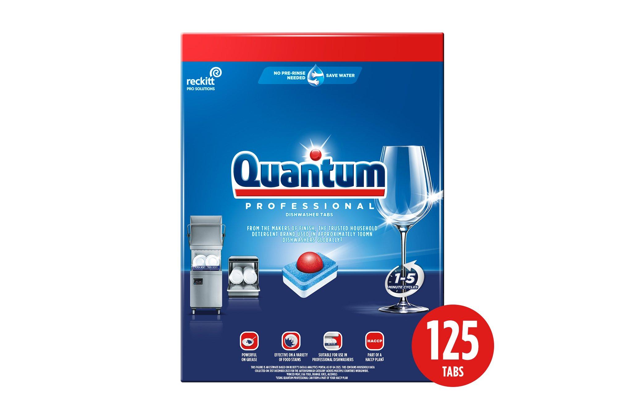 Finish  Quantum Professional Dishwasher Tablets 1x125