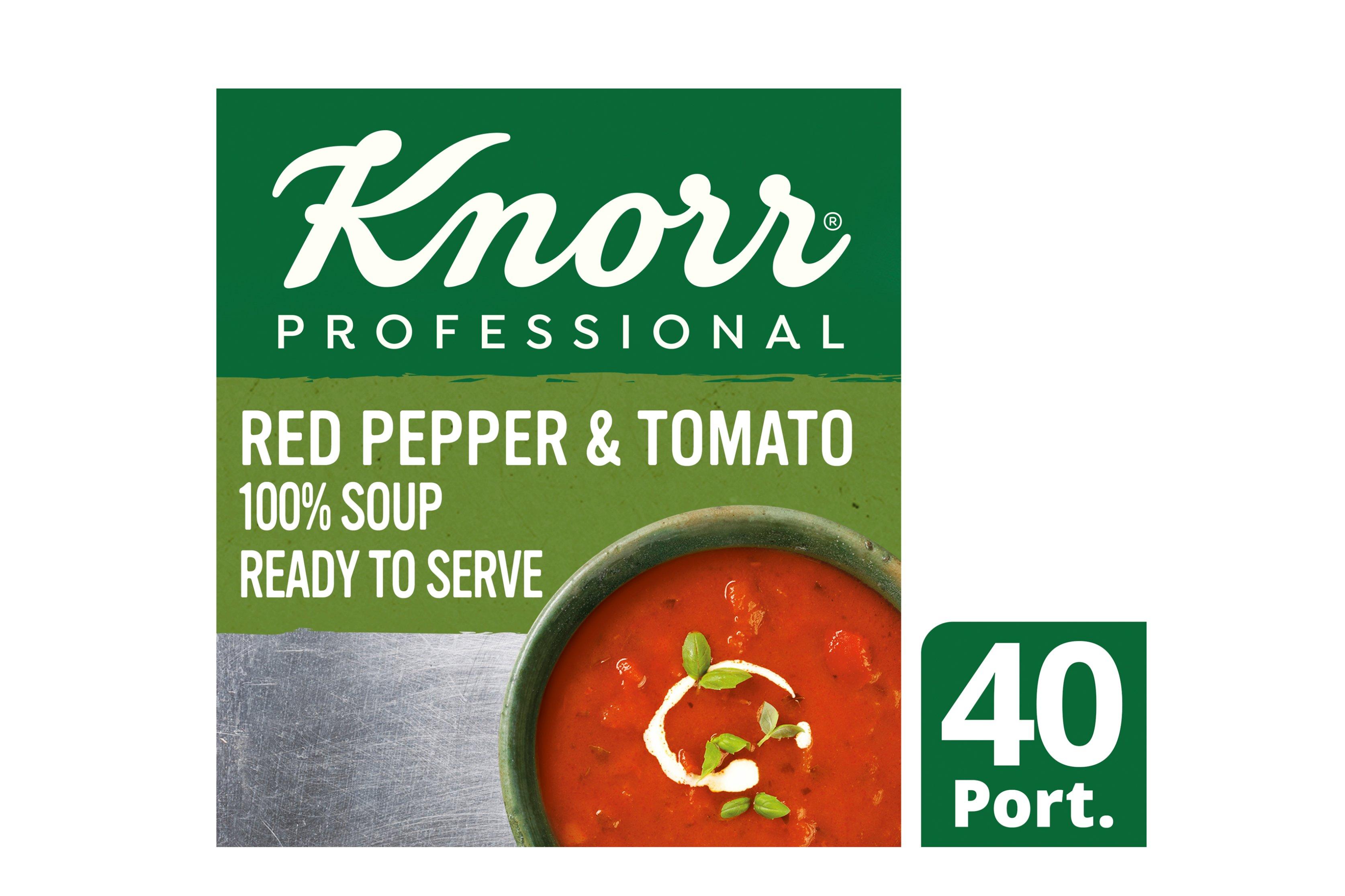 Knorr Professional 100% Soup Red Pepper & Tomato 2.5kg