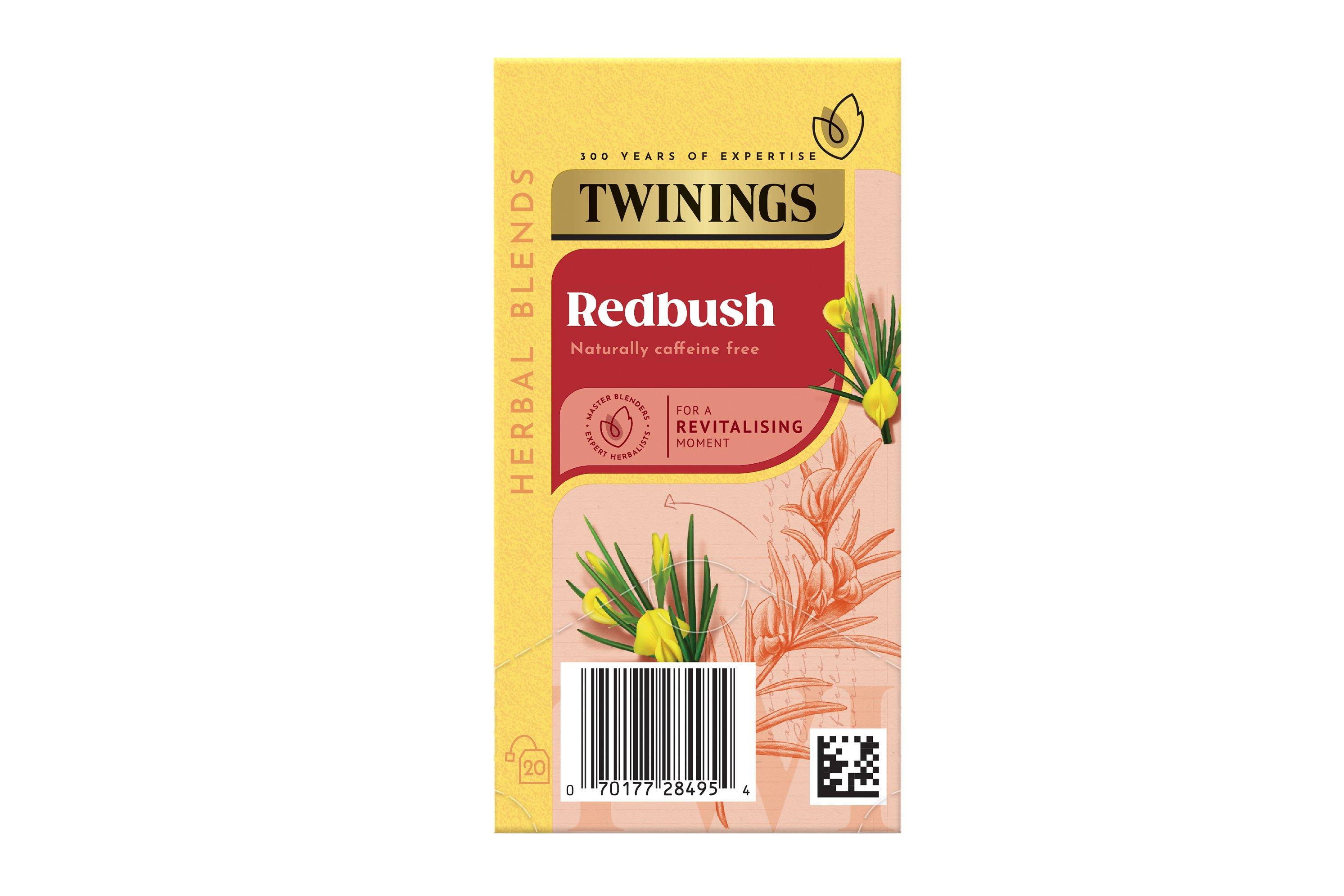 Twinings Redbush Tea  Enveloped Tea Bags