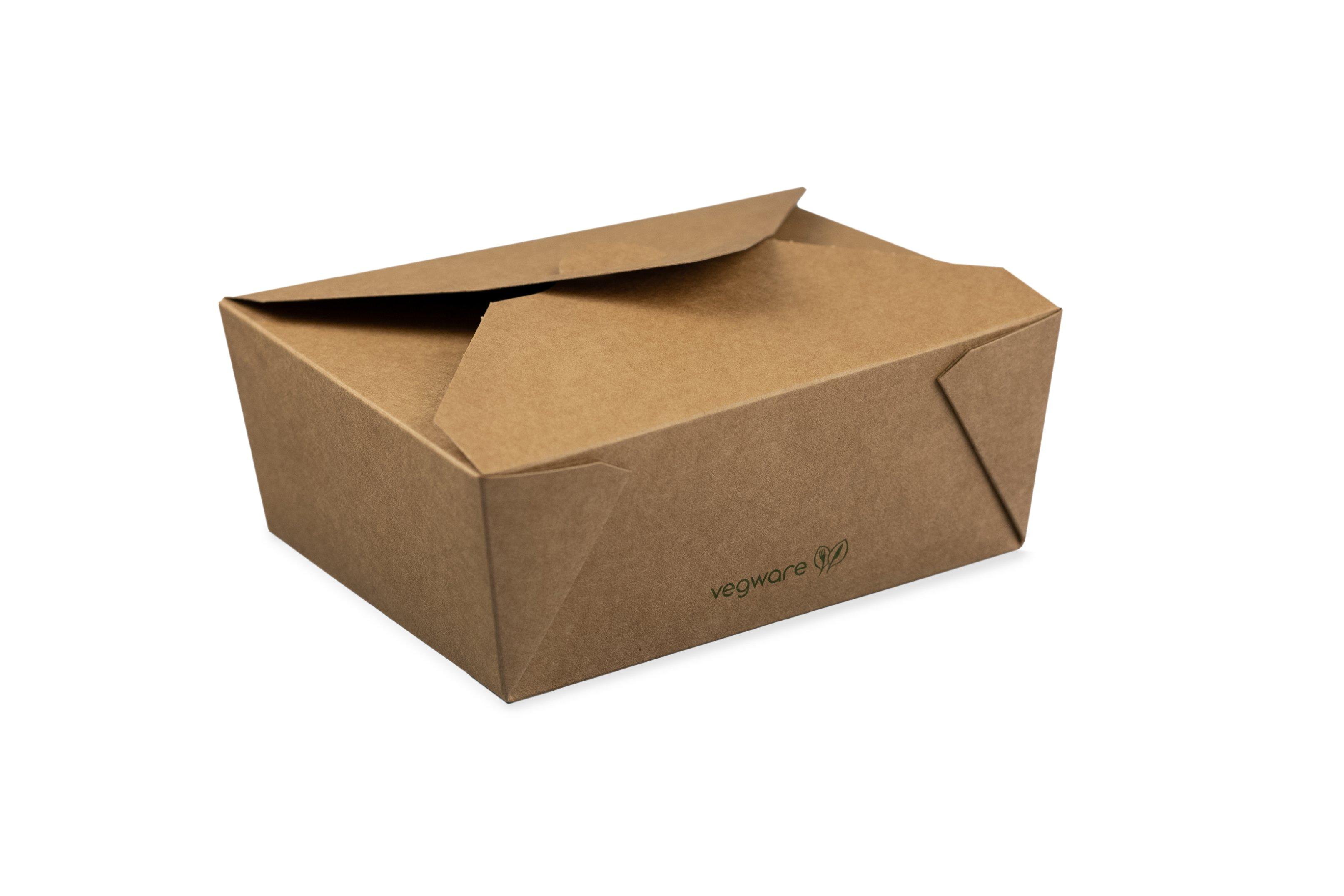 Vegware Kraft Takeaway Container 1300ml