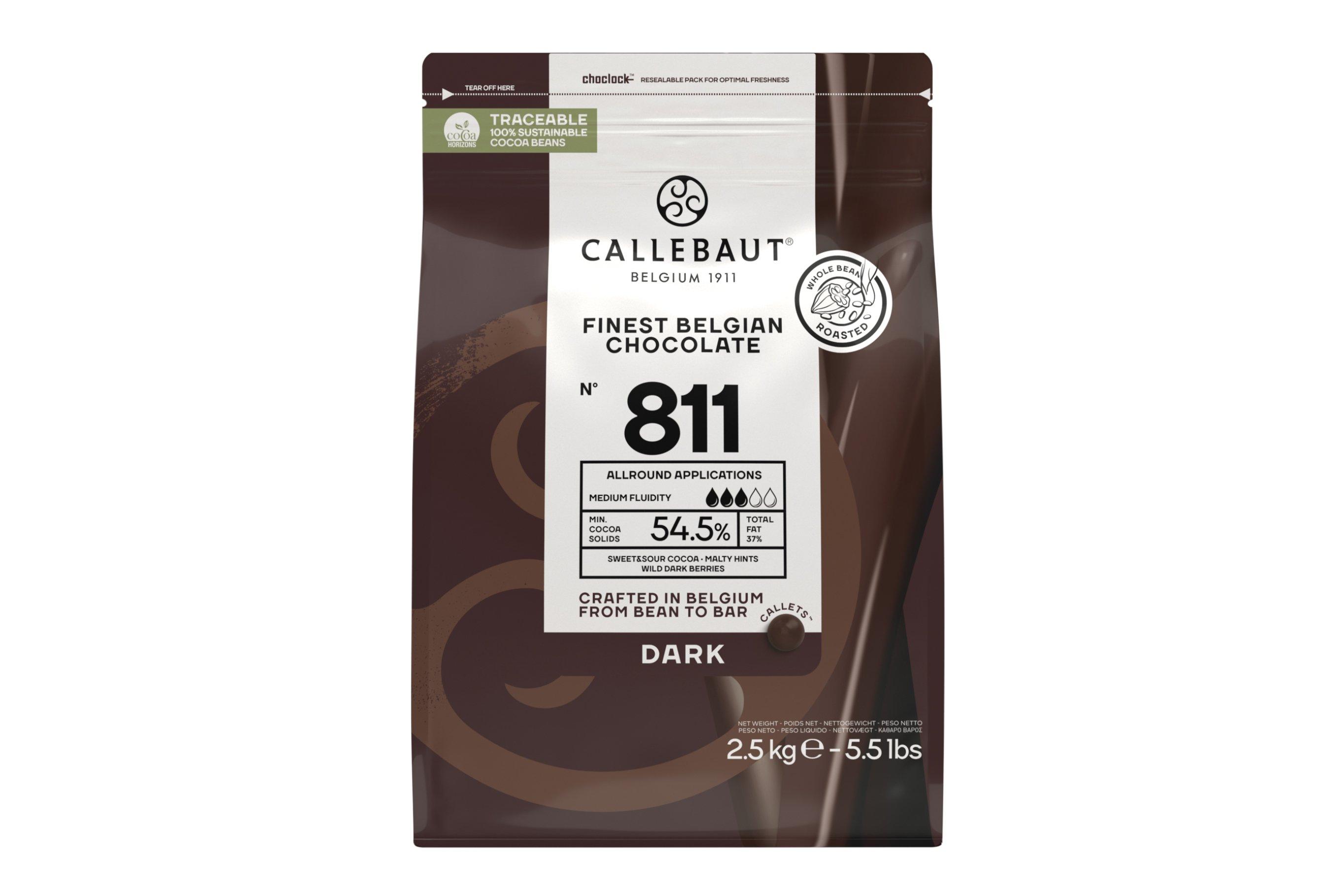 Callebaut Dark Chocolate Callets (811)