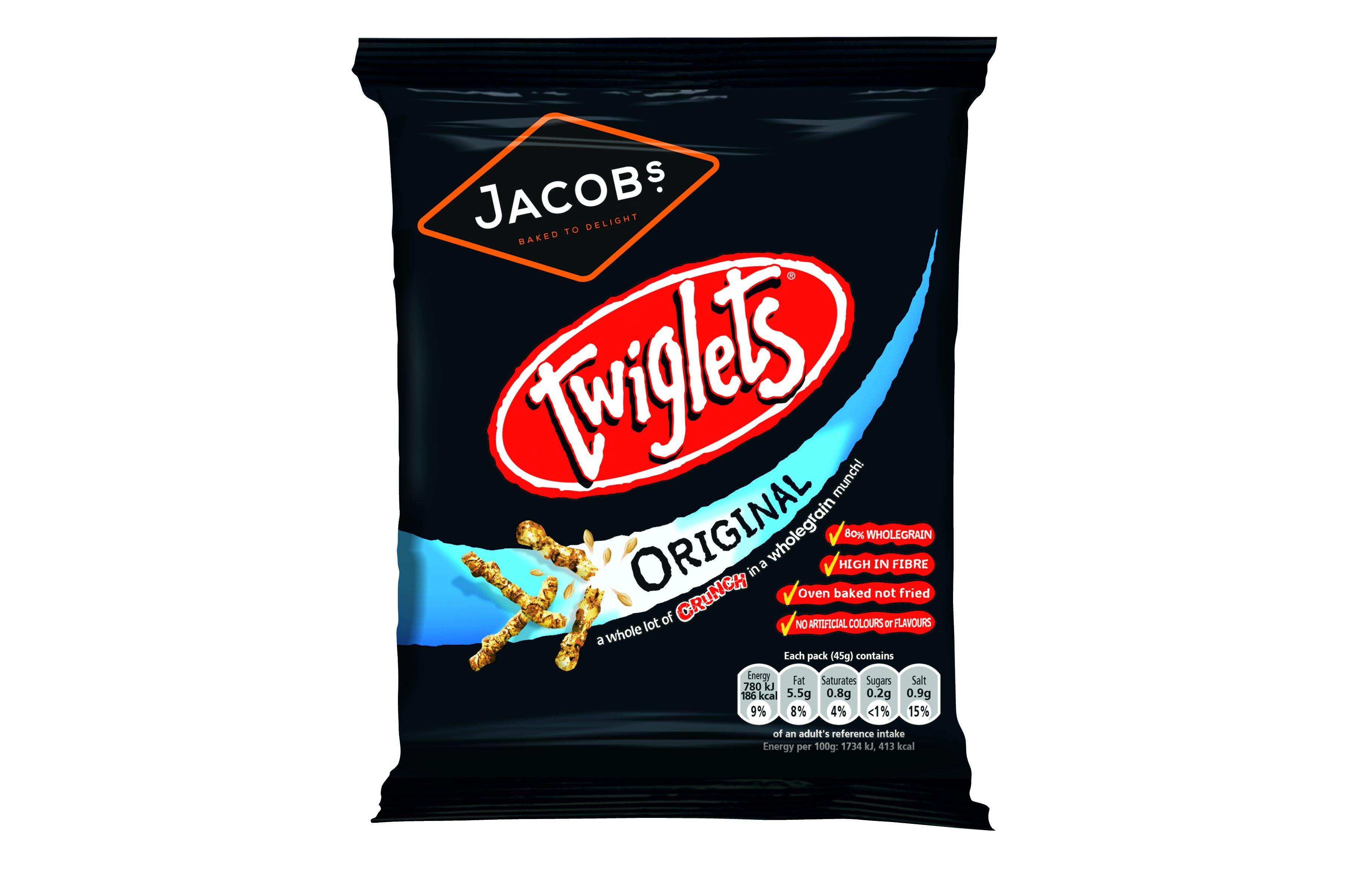Jacob's Twiglets Baked Grab Bag Snacks 45g