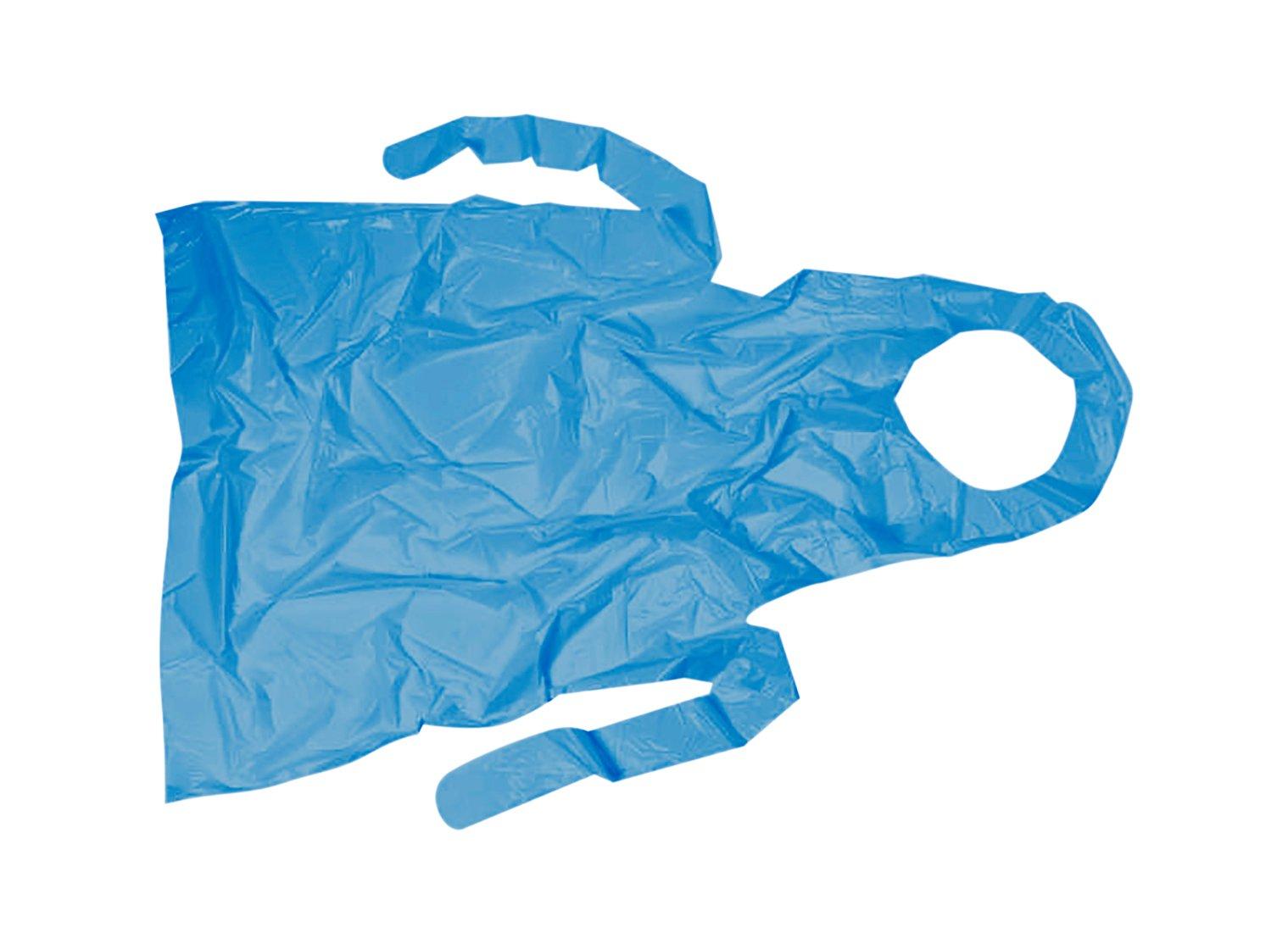 Blue Disposable Polythene Aprons