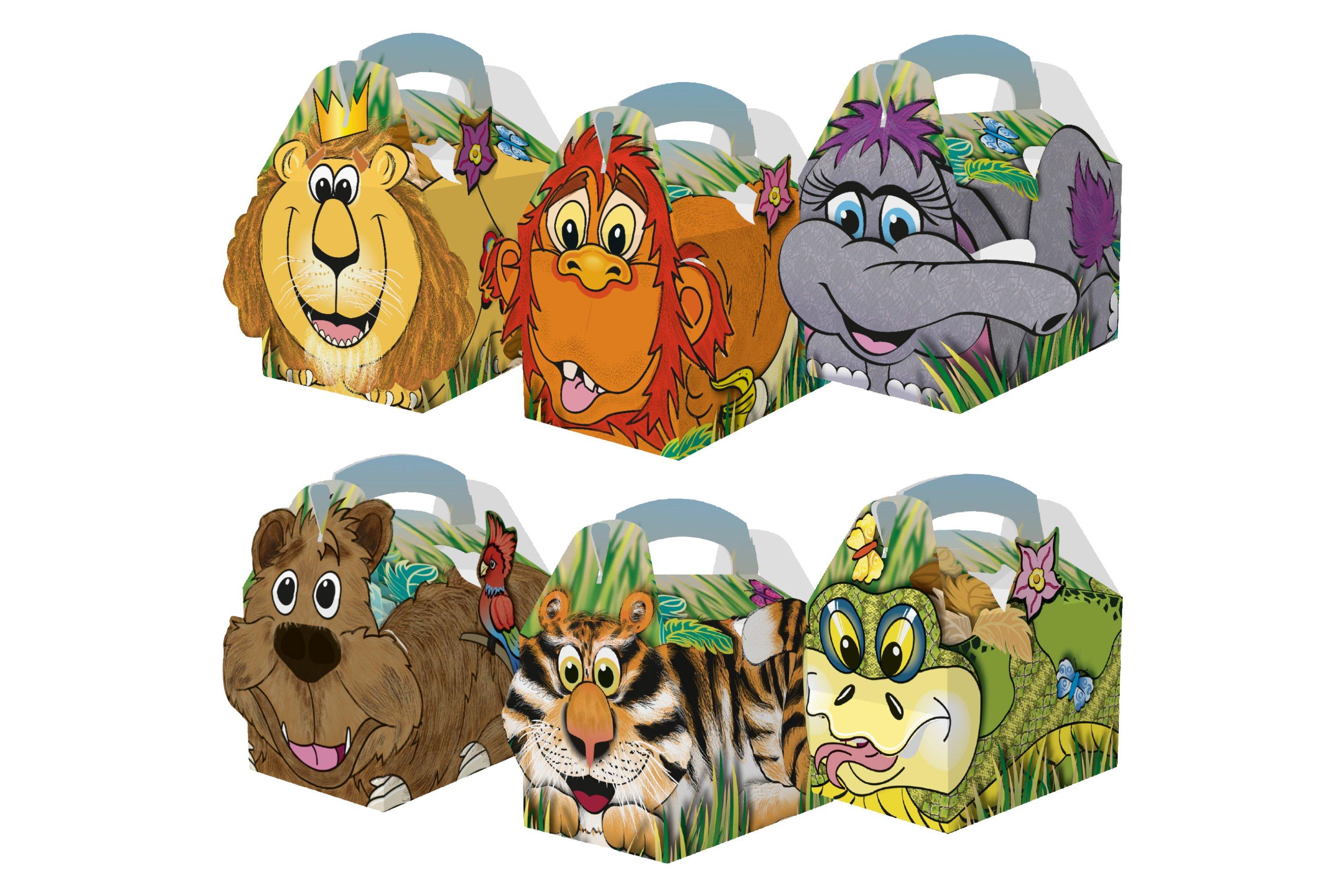 Colpac Children's Jungle Lion & Friends Meal Boxes