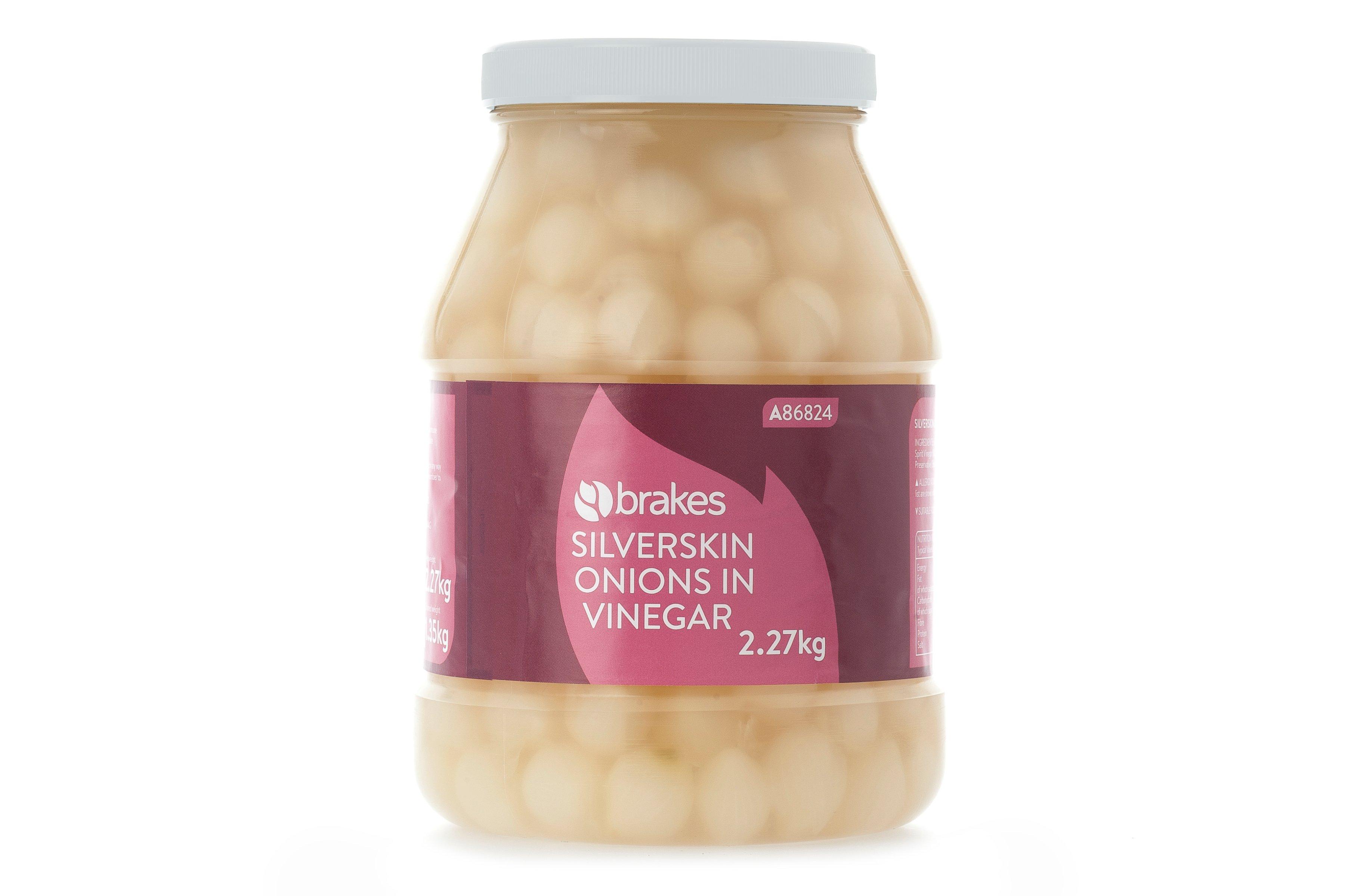 Brakes Silverskin Onions in Vinegar