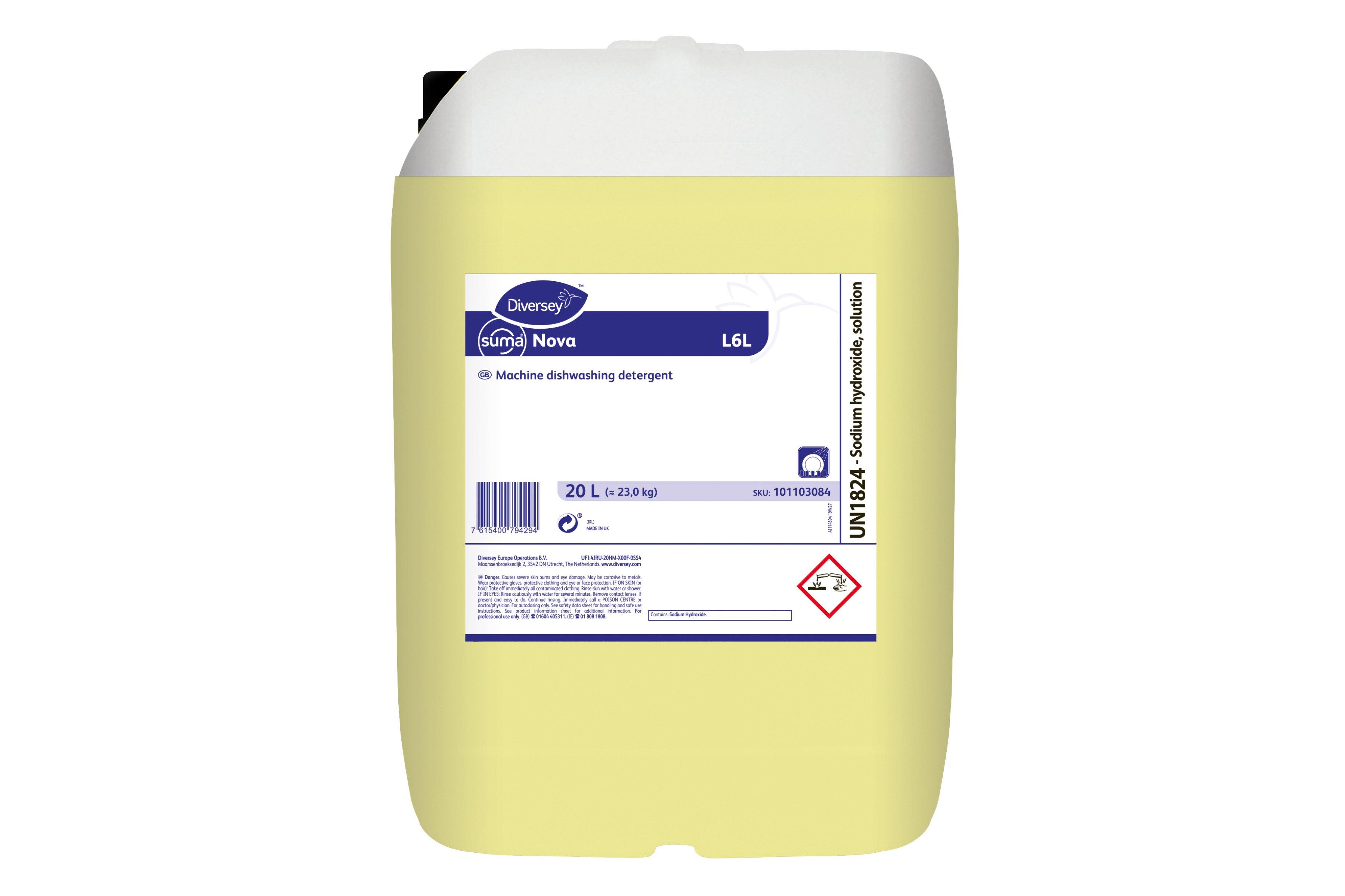 Diversey Suma Nova L6 Machine Dishwashing Detergent 20L