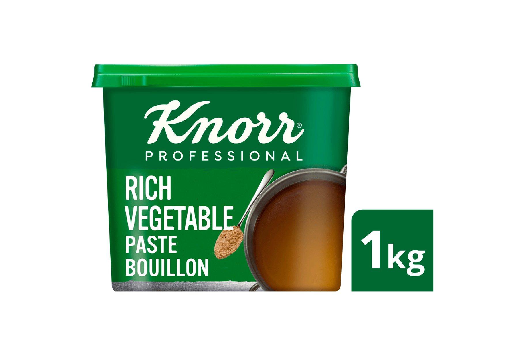 Knorr Professional Gluten Free Rich Vegetable Paste Bouillon 1kg