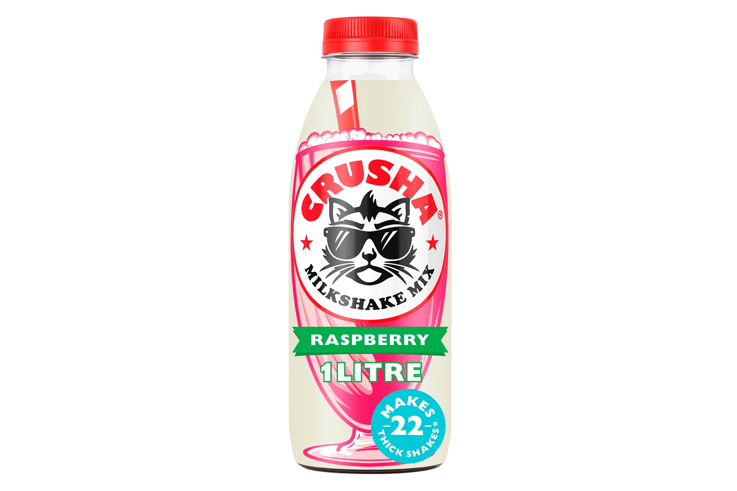 Crusha Raspberry Milk Shake Syrup