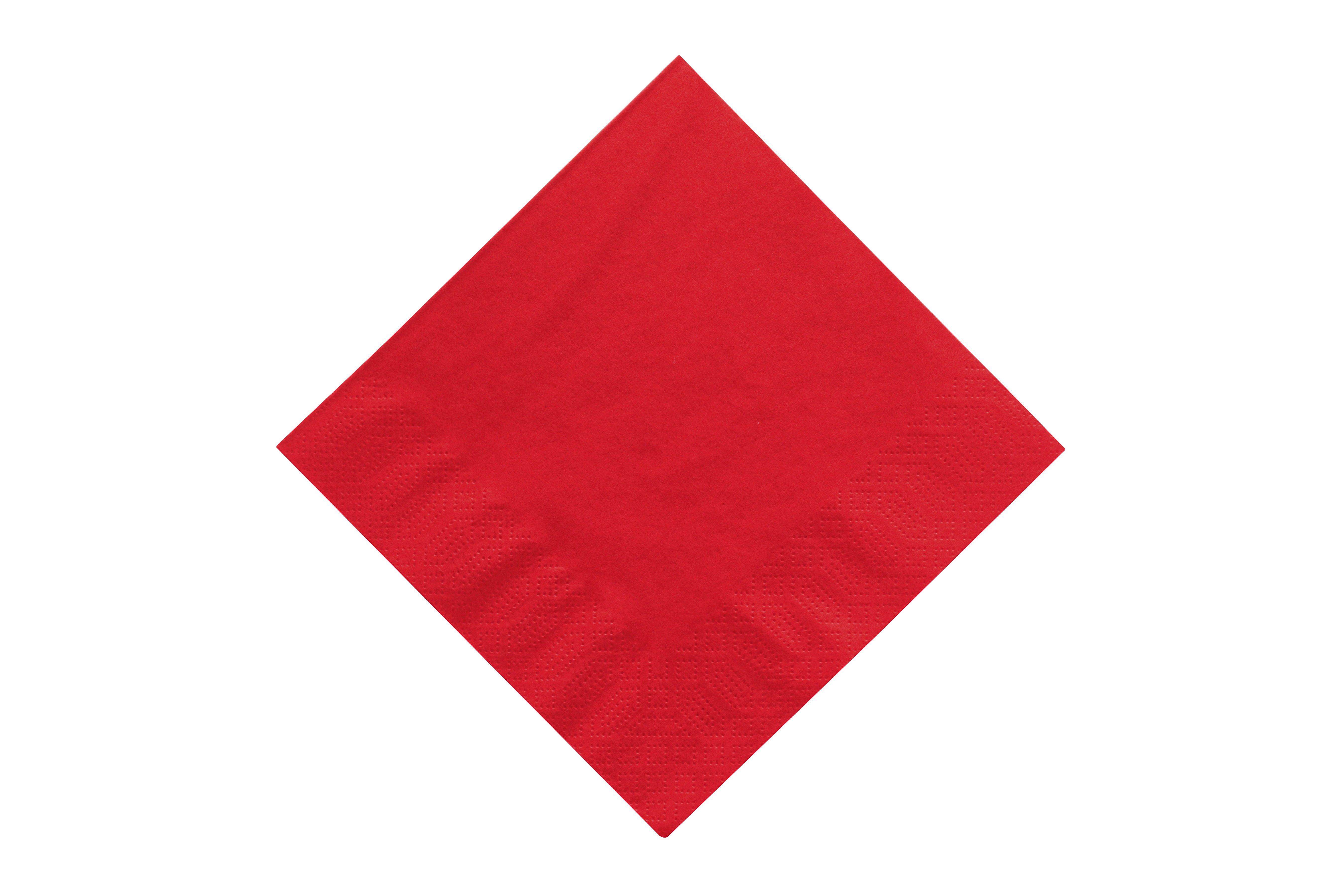 Brakes Red 2 Ply Napkin 40cm