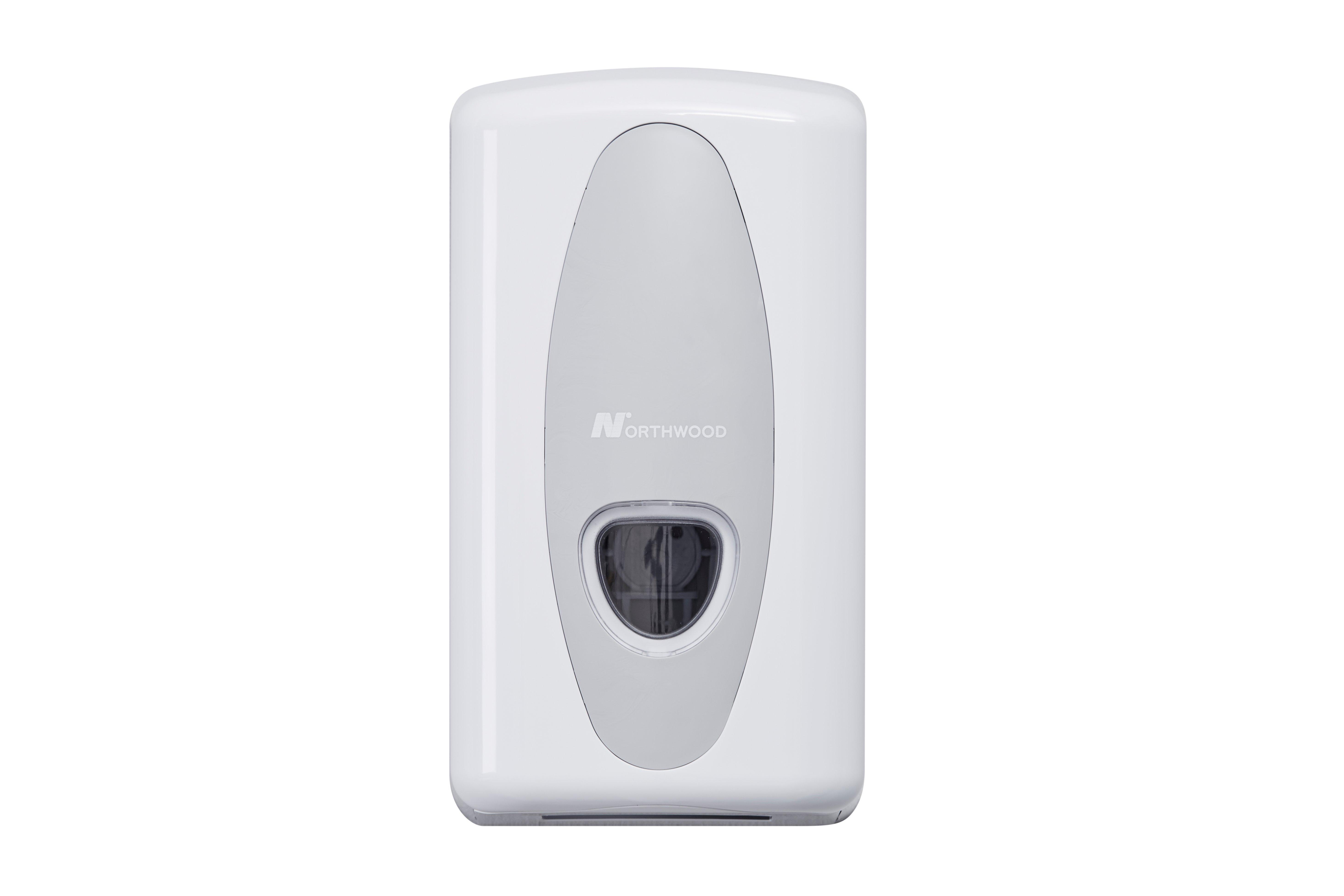 White Bulk Pack Toilet Tissue Dispenser