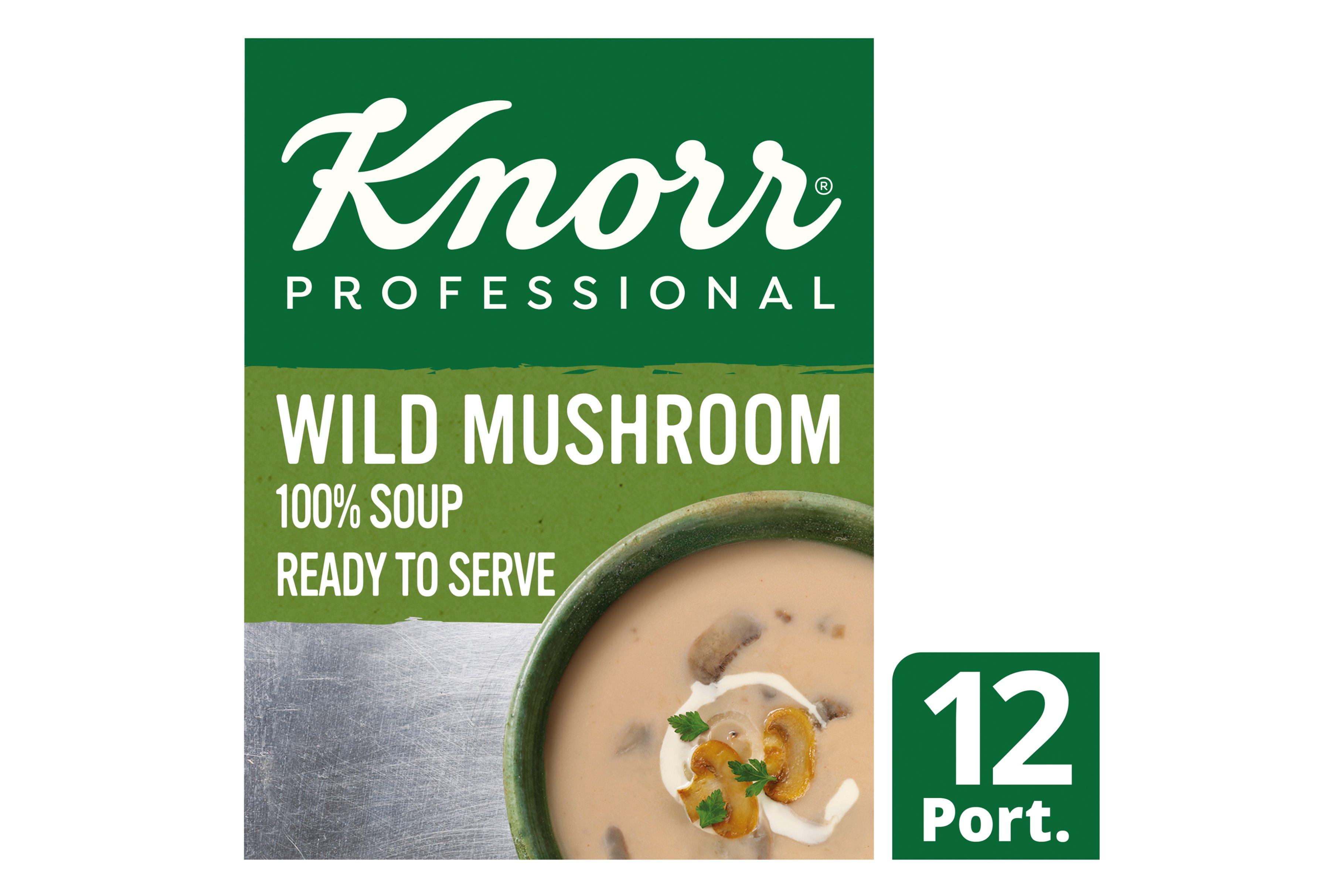 Knorr Professional 100% Soup Wild Mushroom 12 Portions
