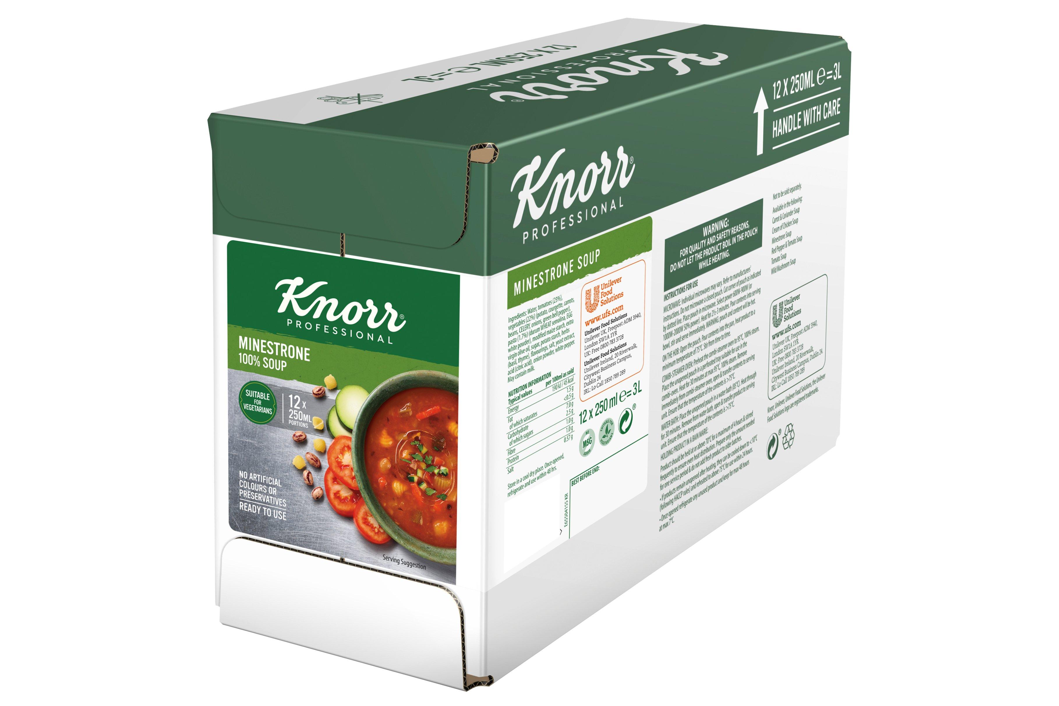 Knorr Professional 100% Soup Minestrone 12 Portions