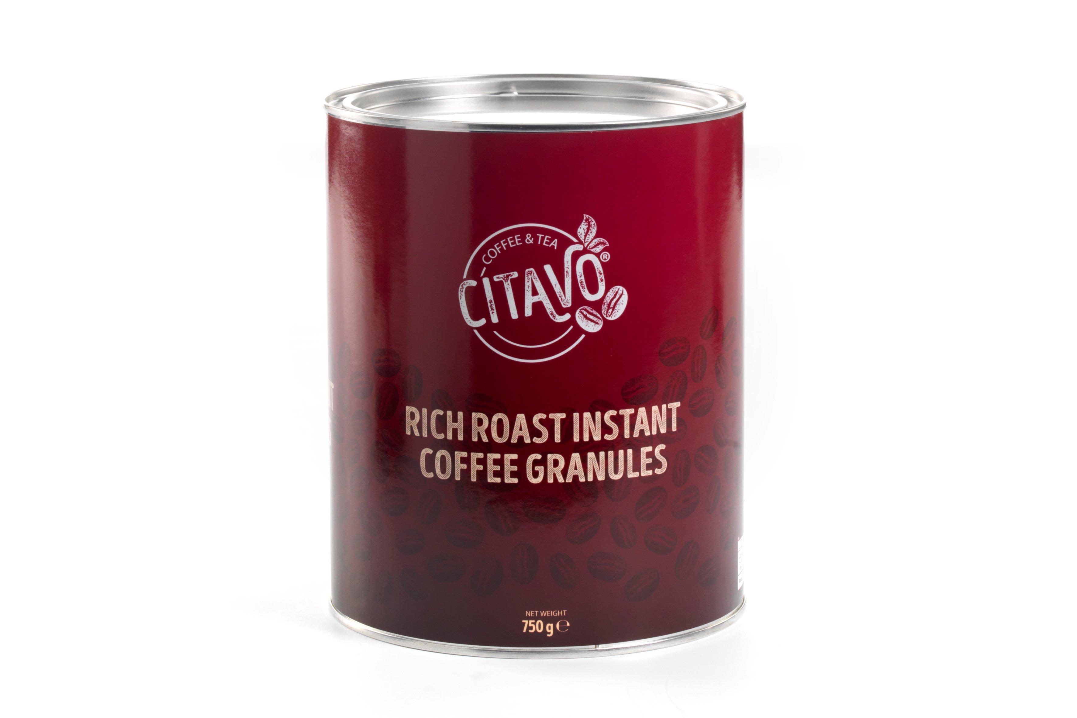 Citavo Rich Roast Instant Coffee Granules 1 x 750g