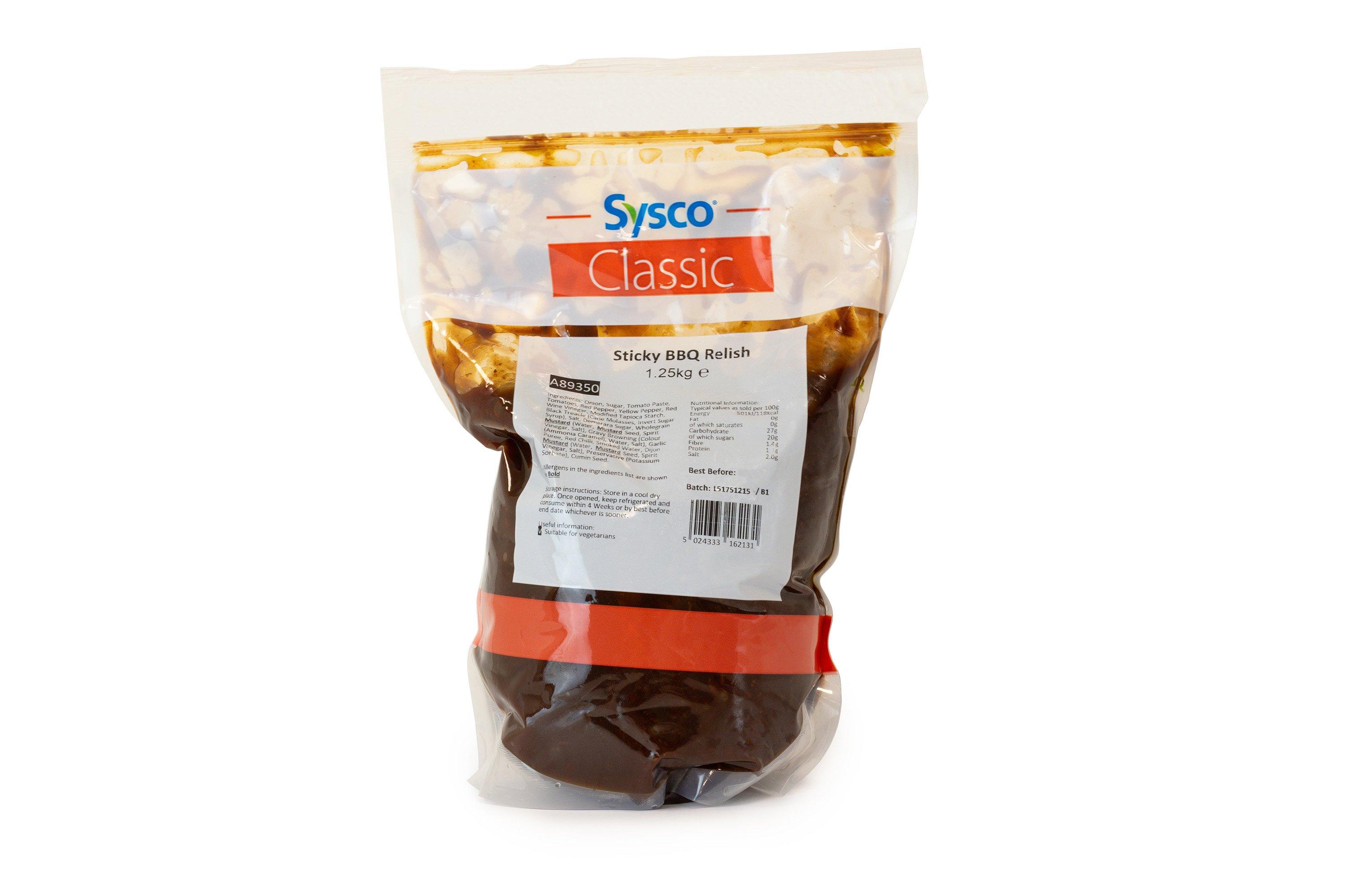 Sysco Classic Sticky BBQ Relish