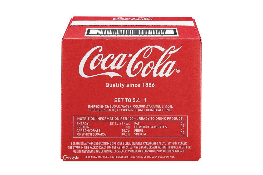Coca-Cola Postmix Syrup 7L