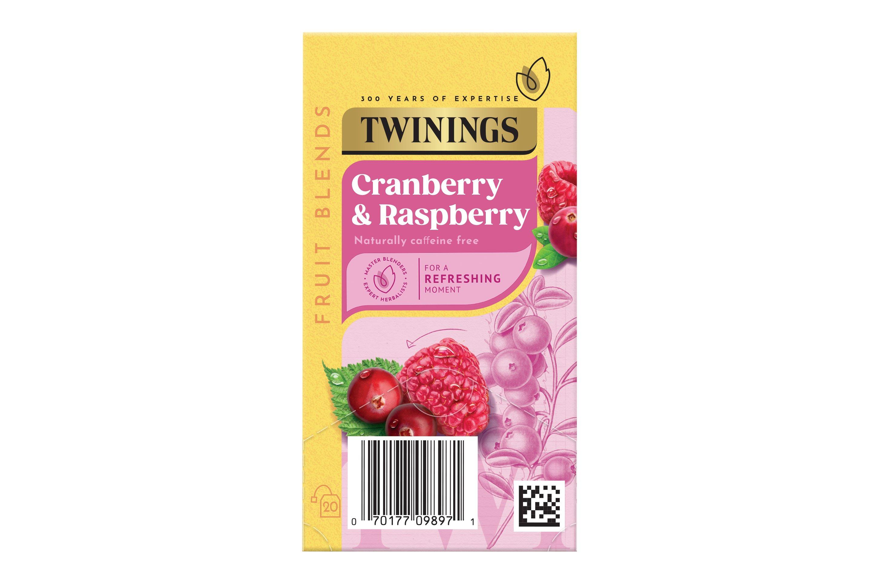 Twinings Cranberry & Raspberry Enveloped Tea Bags