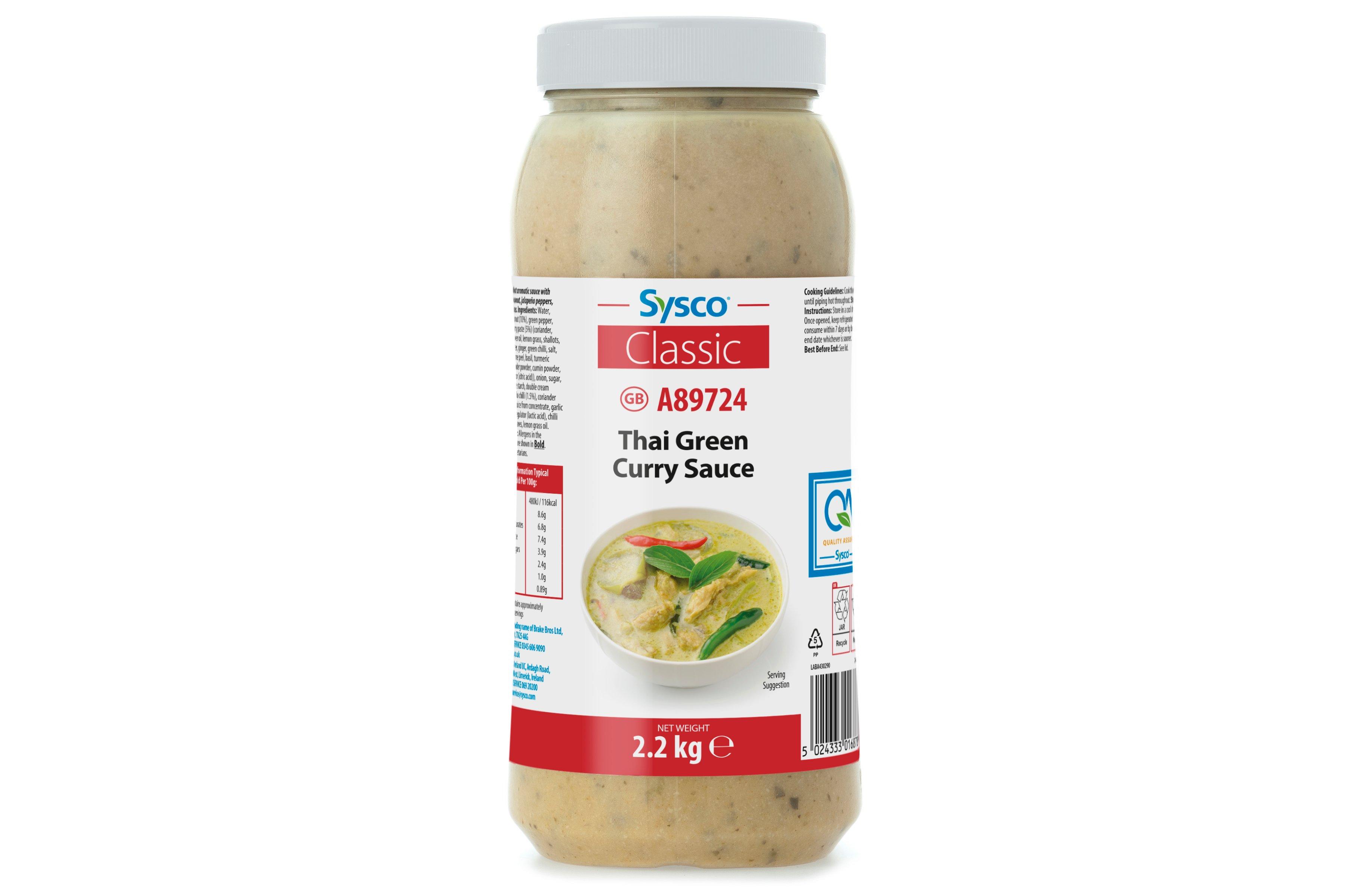 Sysco Classic Thai Green Curry Sauce