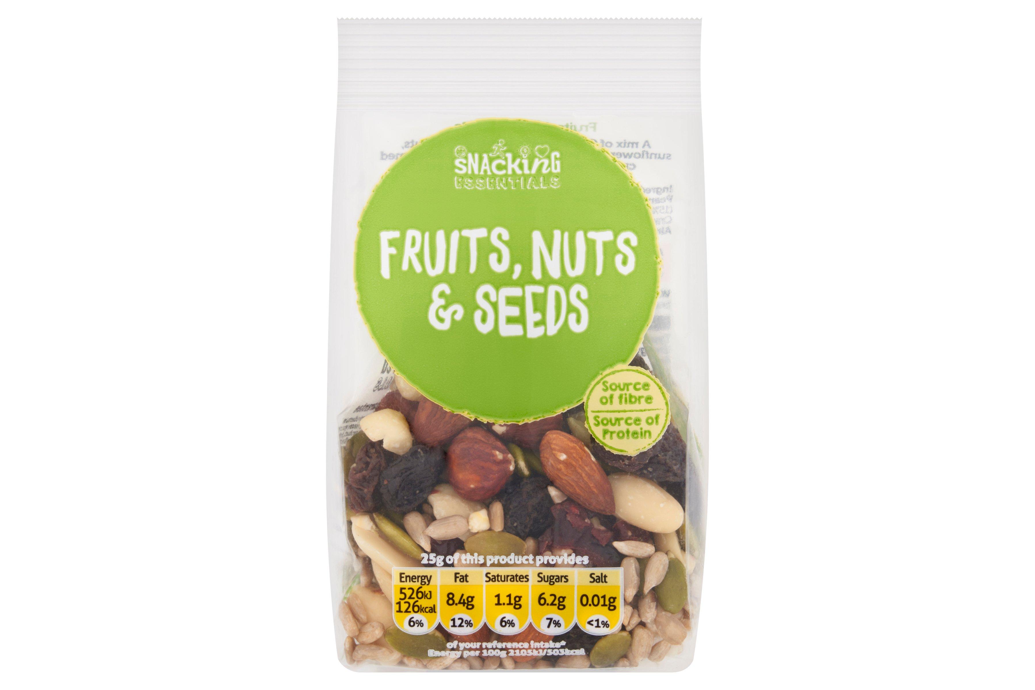 Snacking Essentials Fruit, Nuts & Seed Mix