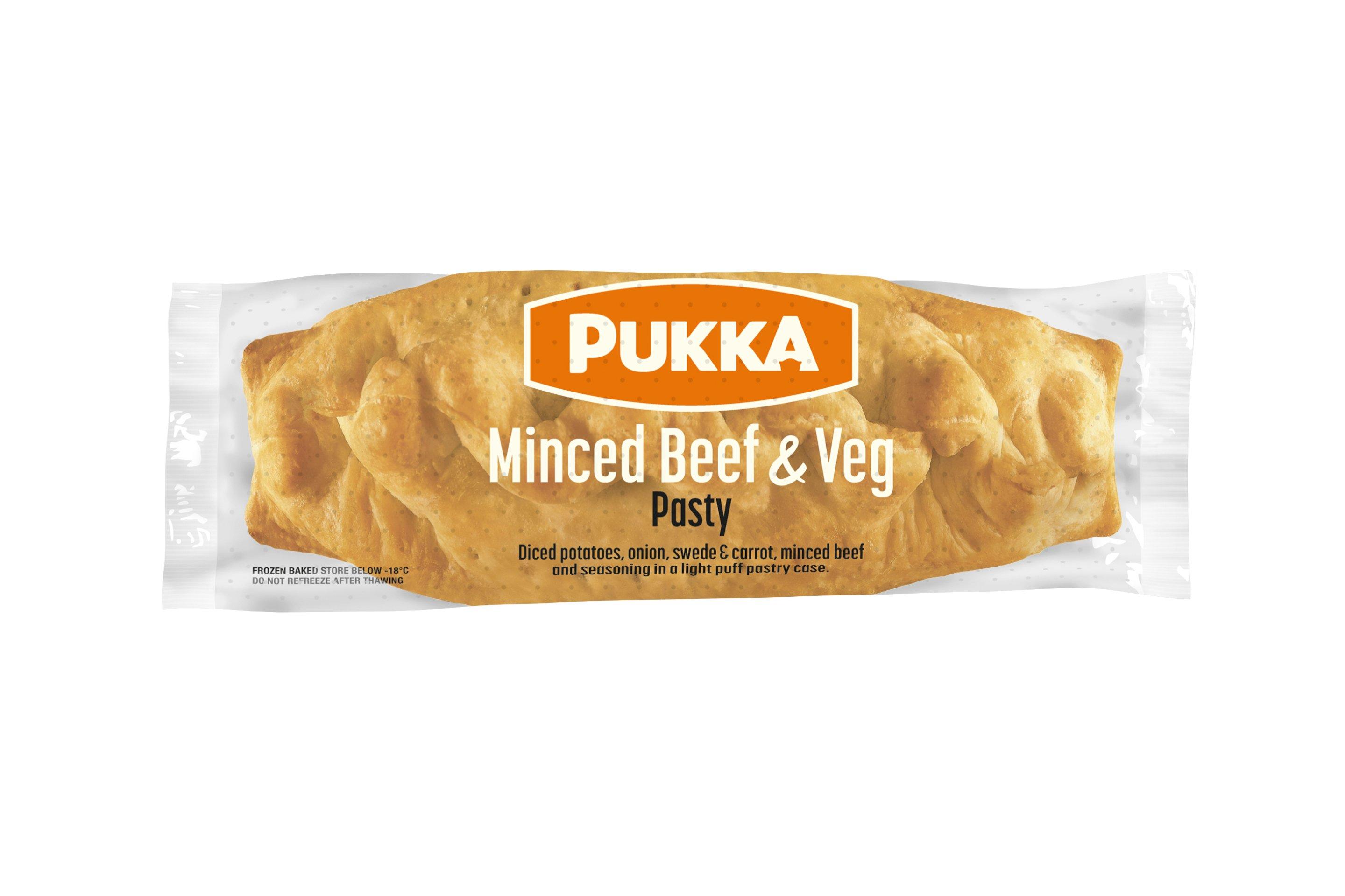 Pukka-Pies Individually Wrapped Frozen Baked Large Stand-Up Pasties