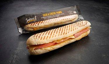 Bake in Pack Ham and Cheese Panini