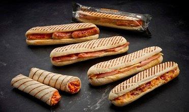 Bake in pack baguettes wraps and paninis