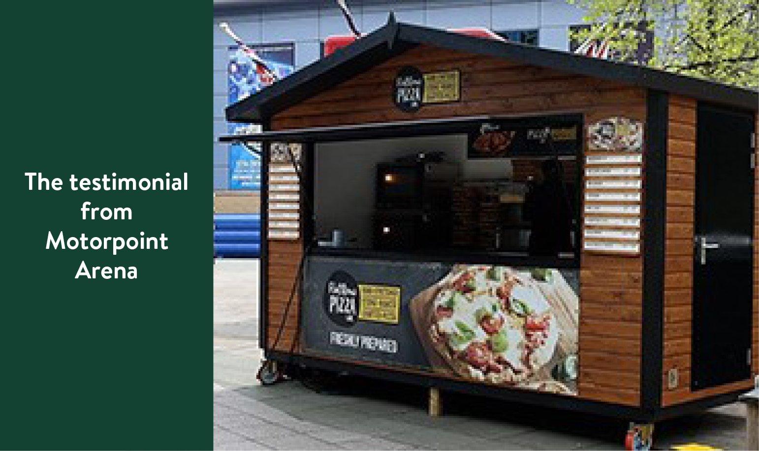 Flatstone Pizza Co. at Motorpoint Arena Nottingham
