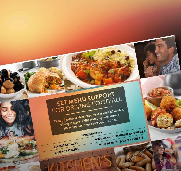 Set menus