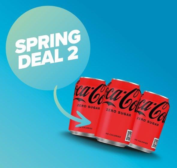 Coke Zero Cans Offer