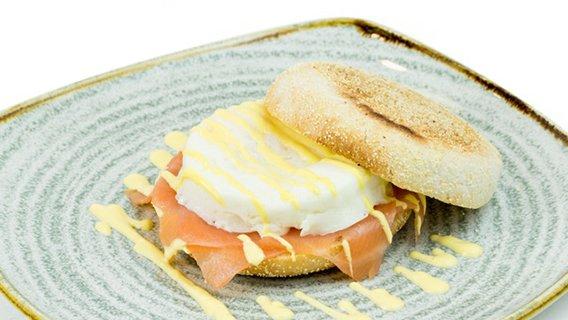 Eggs Royale Breakfast Muffin