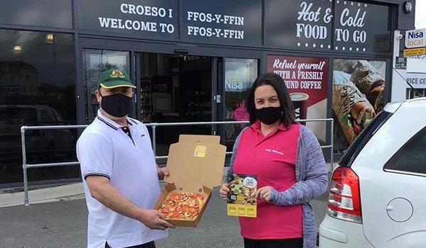 Flatstone Pizza at Nisa