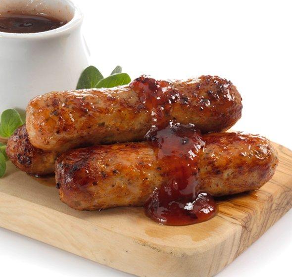 Gluten-free sausages & burgers