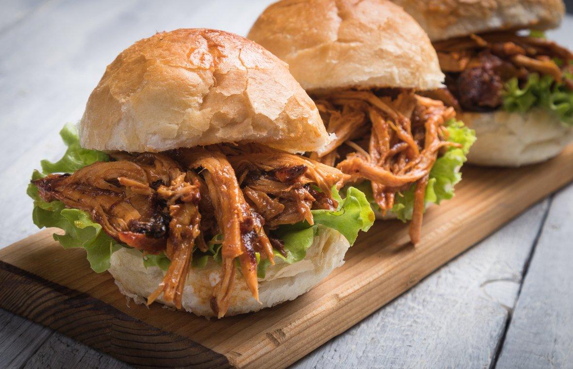 Pulled pork slider
