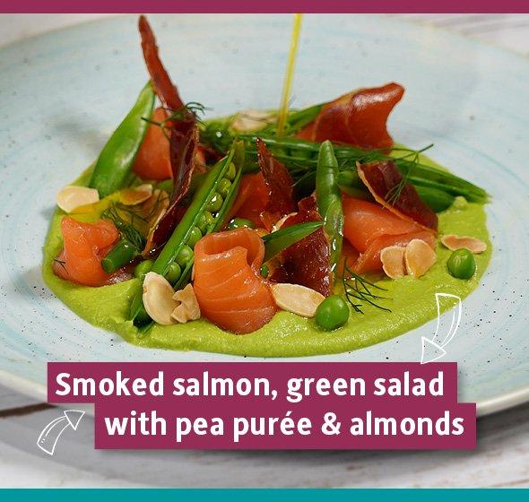 Smoked Salmon and Green Salad