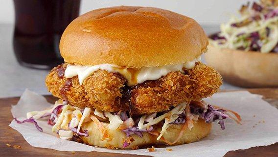 Katsu Buttermilk Chicken Burger