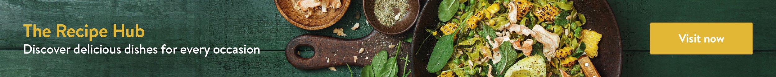 The Recipe hub. Discover delicious dished for every occasion.