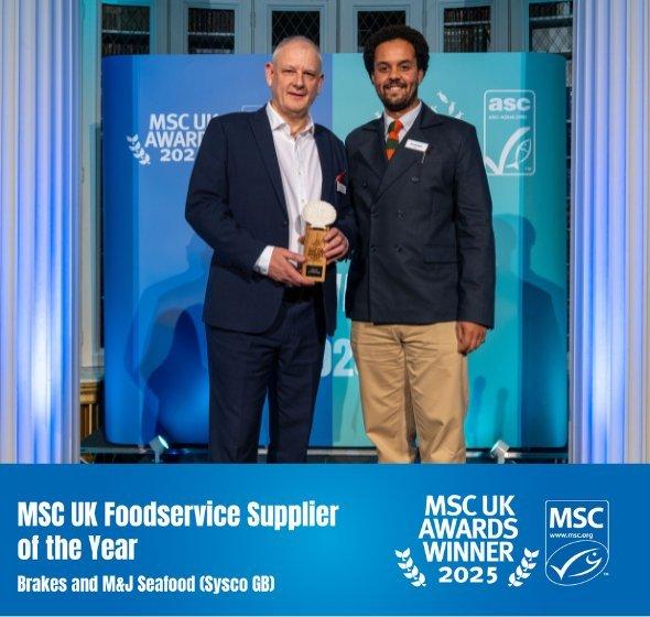Sysco GB Scoops MSC Foodservice Supplier of the Year Award