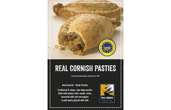 Cornish pasty poster