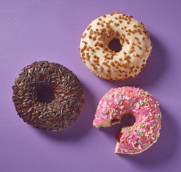 filled ring doughnuts