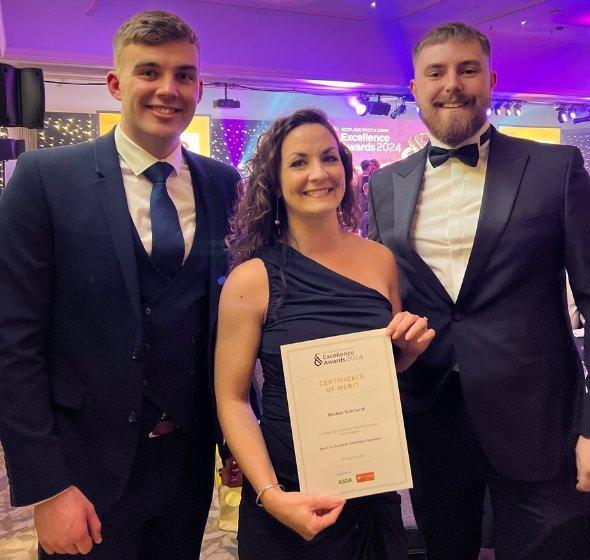 Highly Commended in 'Best for Scottish' category at Scotland Food & Drink Excellence Awards 2024