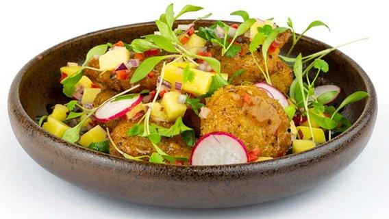 Sticky Indian Prawns.