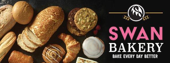 Swan Bakery Shelf with bread display