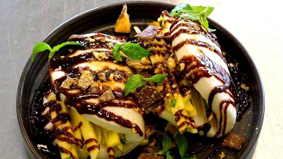 Sweet Mango & Basil Bao Buns