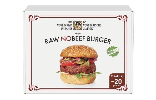 The Vegetarian Butcher Raw NoBeef Burger