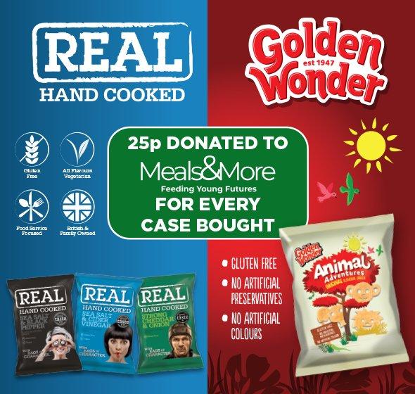 Every case counts: snacks that give back
