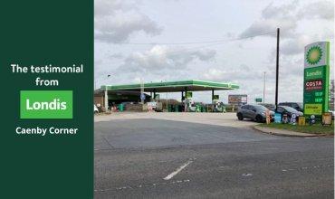 Londis forecourt site Caenby Corner