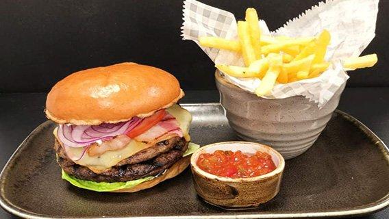 The ultimate house burger