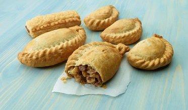 Group of cornish pasties