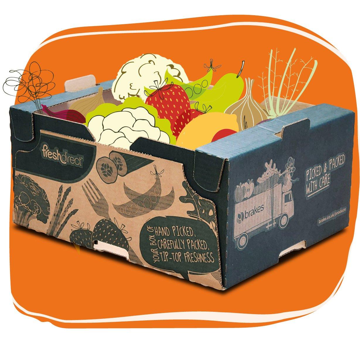 A new and improved buffet box packaging solution.