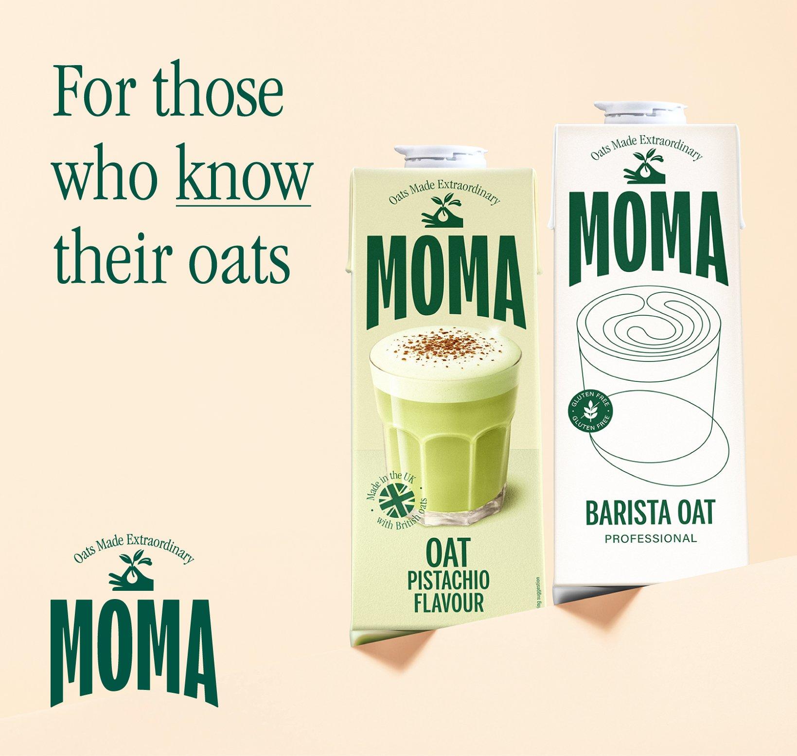 MOMA’s Professional Barista Oat drink