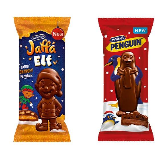 McVitie’s Introduces Jaffa Elf and Christmas Penguin Milk Chocolate Treats